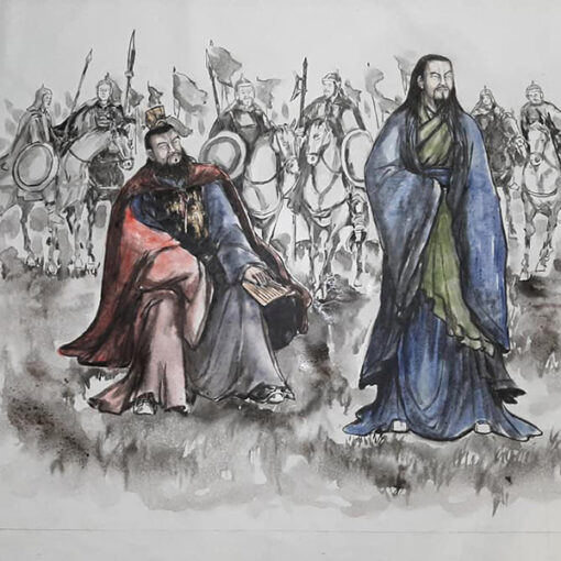 Tranh Tào Tháo - Tư Mã Ý