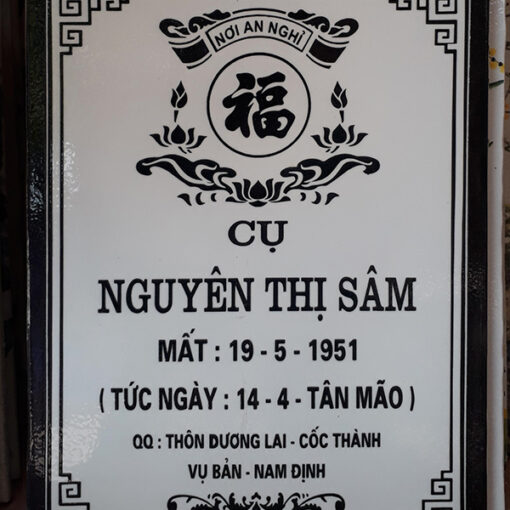 Làm bia mộ chữ