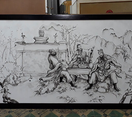 Tranh Kết nghĩa vườn đào