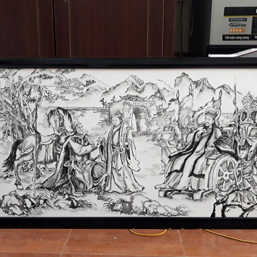 Tranh tích Khương Duy Đón Mẹ