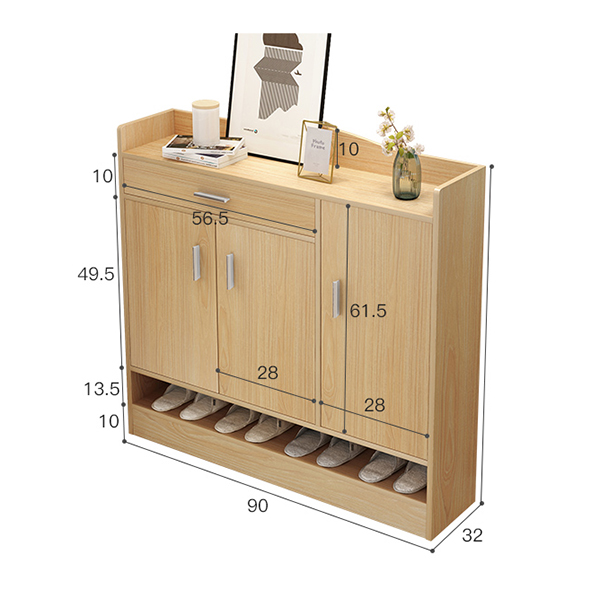 Kích thước Tủ Để Giày Hiện Đại CTP-516