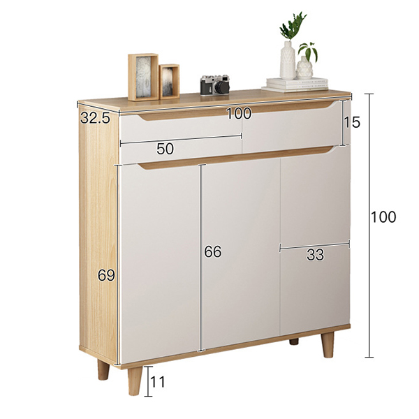Kích thước tủ giày CTP-410