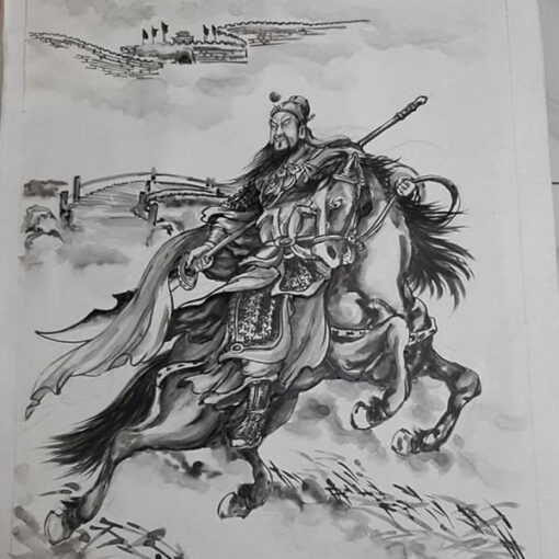 Tranh Quan Công trấn ải