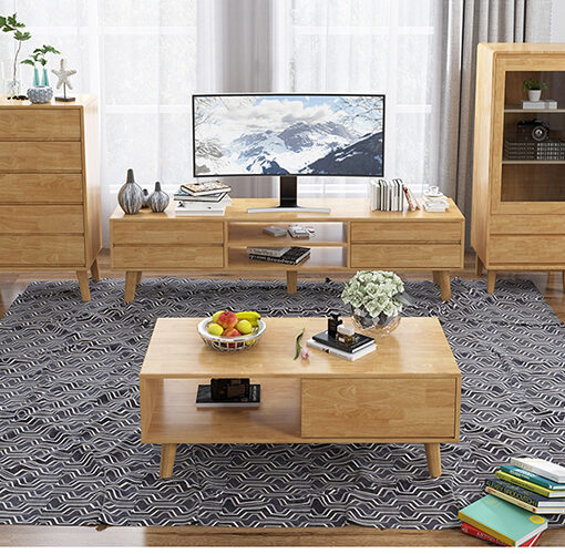Bộ Kệ Tivi-Bàn Sofa-Tủ Phụ CTP-784