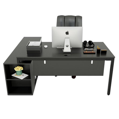 Bàn Làm Việc Giám Đốc Liền Tủ CTP-1114