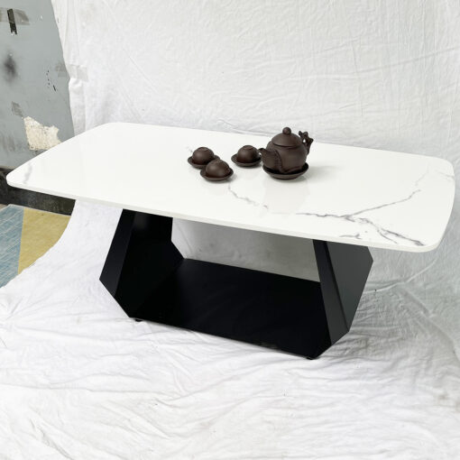 Bàn Sofa Mặt Đá Chân Thép CTP-6133
