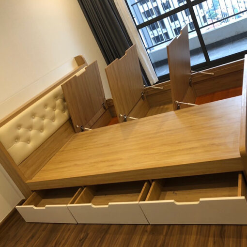Giường Ngủ Gỗ MDF 160x200cm CTP-2123