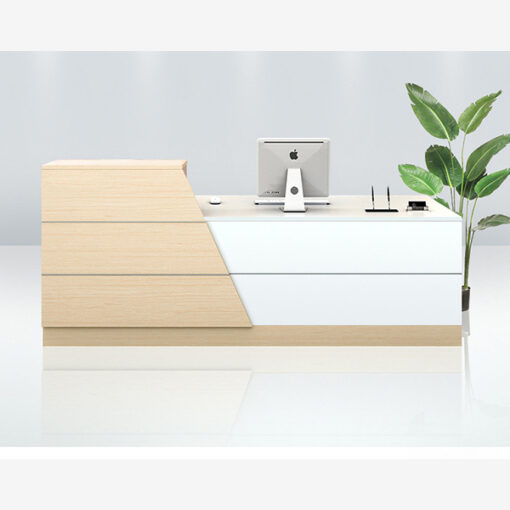 Quầy Lễ Tân Gỗ Mdf CTP-9111