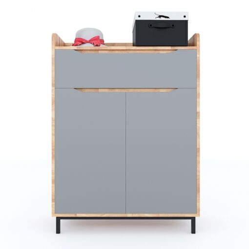 Tủ Giày Gỗ Cao Su Hiện Đại CTP-503