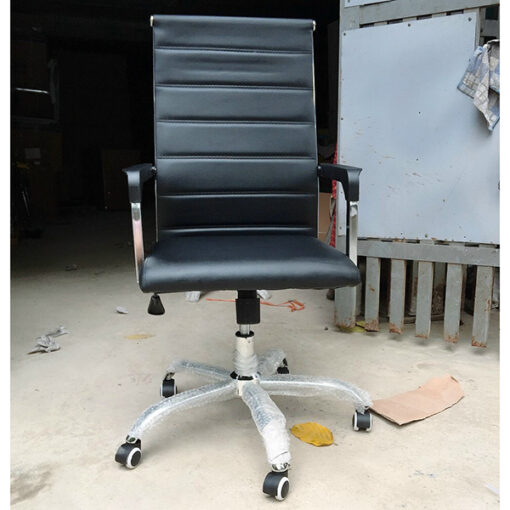 Ghế Làm Việc Bọc Da Chân Xoay CTP-1992