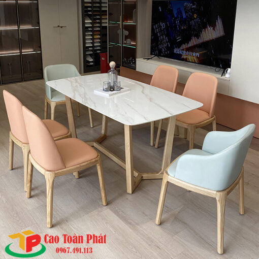 Bộ Bàn Ghế Ăn Mặt Đá CTP-9443