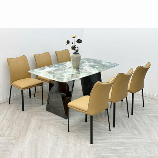 Bộ Bàn Ăn 6 Ghế Nhập Khẩu Kara CTP-9267