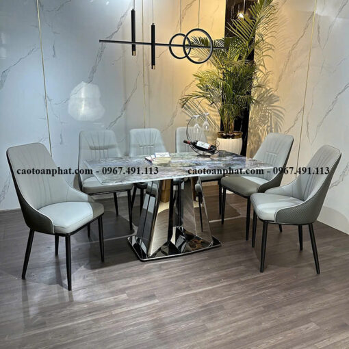 Bộ Bàn Ăn 6 Ghế Nhập Khẩu CTP-6080