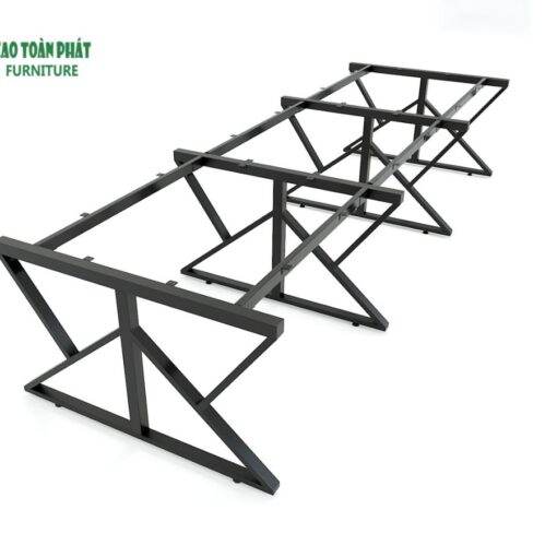 Mẫu chân bàn sắt cụm 8 đẹp