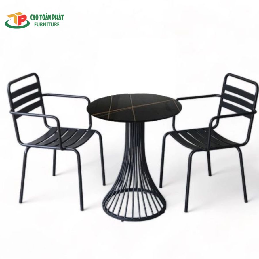 Bộ bàn ghế sắt ban công - BGS17
